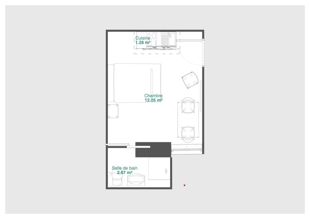 Studio Calme, Lumineux, Wifi, 1.5 Km Du Front De Mer Apartman Saint-Nazaire  Kültér fotó